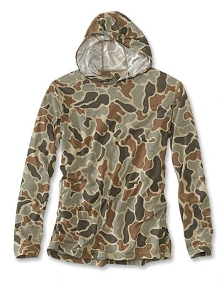 Orvis DriRelease Pullover Sun Hoodie - Camo 3 Orvis DriRelease Pullover Sun Hoodie - Camo