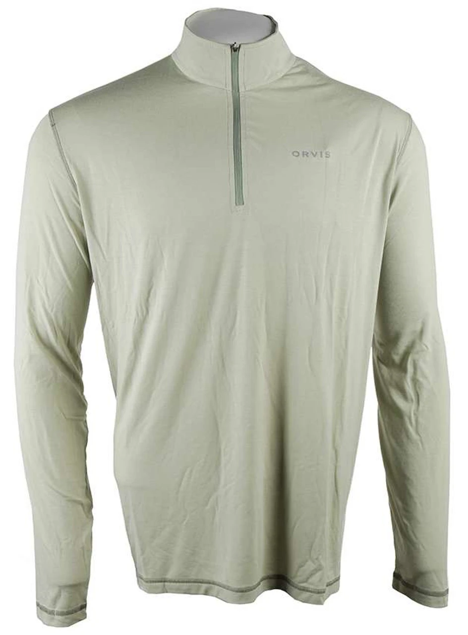 Orvis Mens Outsmart Tech Zipneck - Light Sage - Large 3 Orvis Mens Outsmart Tech Zipneck - Light Sage - Large