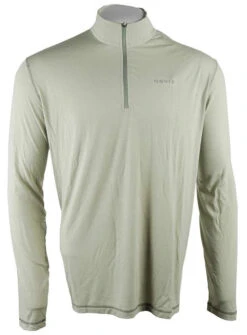 Orvis Mens Outsmart Tech Zipneck - Light Sage - X-Large