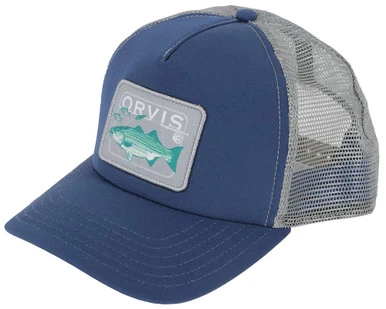 Orvis Striper Navy Trucker Hat 3 Orvis Striper Navy Trucker Hat