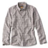 Orvis Chambray Plaid Work Shirt - Dusk - 2X-Large