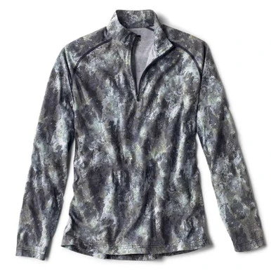 Orvis Dri-Release Quarter Zip Shirt - Blue Wash Print - Medium 3 Orvis Dri-Release Quarter Zip Shirt - Blue Wash Print - Medium