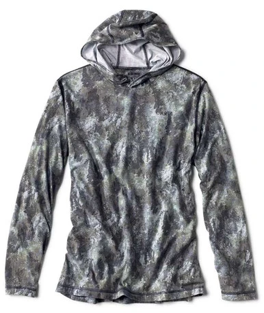 Orvis Dri-Release Hoodie - Blue Wash Print - 2X-Large 3 Orvis Dri-Release Hoodie - Blue Wash Print - 2X-Large