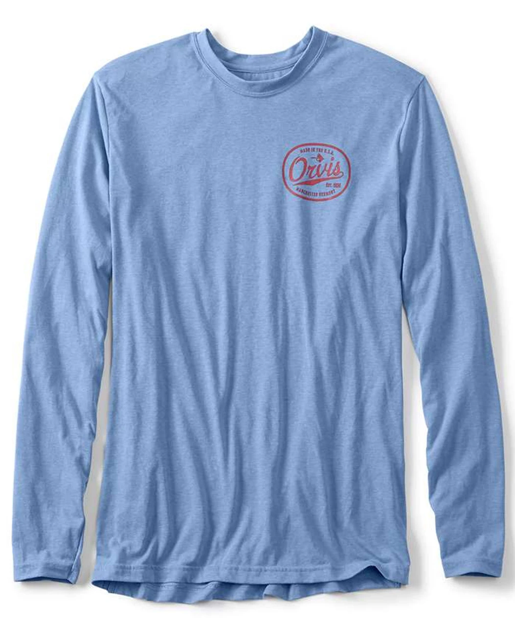 Orvis Dri-Release Long Sleeve Logo Shirt - Bluestone - Medium 4 Orvis Dri-Release Long Sleeve Logo Shirt - Bluestone - Medium - Image 2