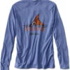 Orvis Dri-Release Long Sleeve Logo Shirt - Bright Cobalt - X-Large