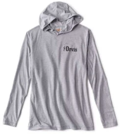 Orvis Logo Drirelease Hoodie - Skyline -Orvis orvis logo drirelease hoodie skyline 38289.1665771315