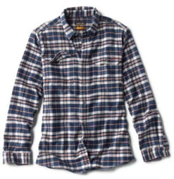 Orvis Mid Mountain Tech Flannel Shirt - Ink - 2X-Large