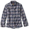 Orvis Mid Mountain Tech Flannel Shirt - Ink - Medium