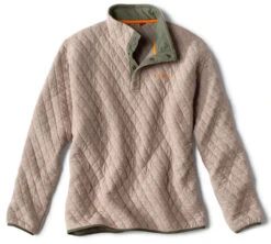 Orvis Outdoor Quilted Snap Sweatshirt