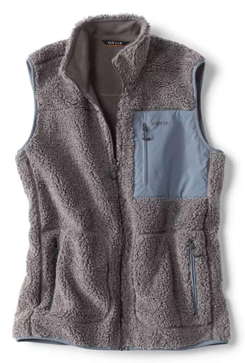 Orvis Sherpa Fleece Vest - Charcoal - X-Large 3 Orvis Sherpa Fleece Vest - Charcoal - X-Large