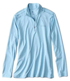 Orvis Sun Defense Quarter Zip Shirt - Skyline - 2X-Large