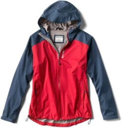 Orvis Ultralight Storm Jacket - Atlantic/Flag Red